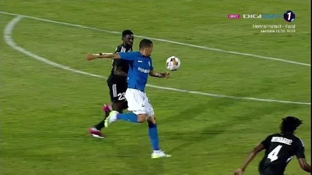 Rivaldinho a cerut intervenția VAR după ce golul său nu a fost validat în Farul - Sheriff. Ce arată reluările_11