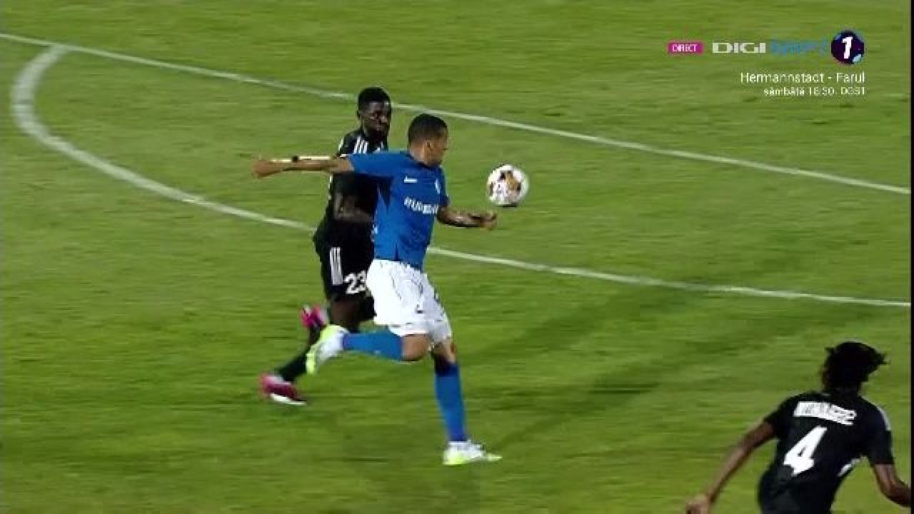Rivaldinho a cerut intervenția VAR după ce golul său nu a fost validat în Farul - Sheriff. Ce arată reluările_11