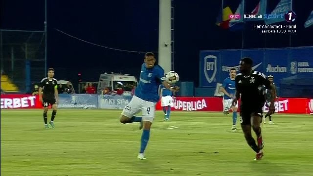Rivaldinho a cerut intervenția VAR după ce golul său nu a fost validat în Farul - Sheriff. Ce arată reluările_13