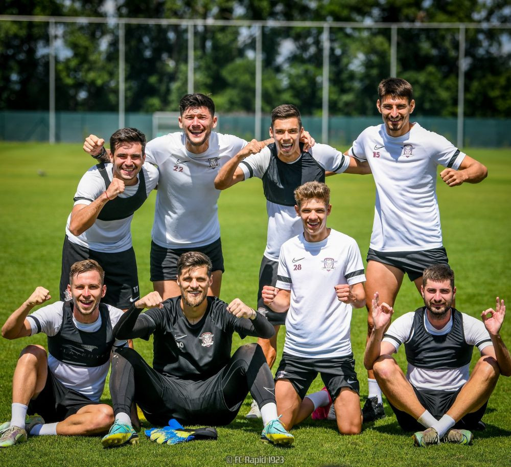 Cătălin C&icirc;rjan, vioara &icirc;nt&acirc;i la debutul pentru Rapid