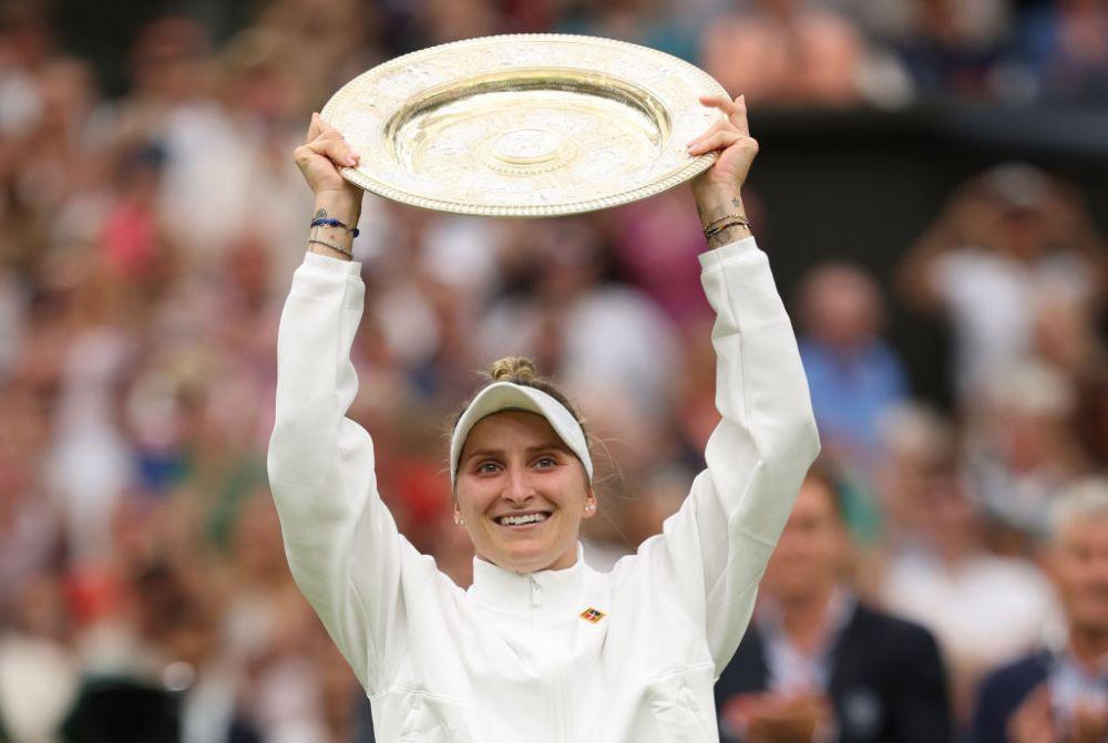 Antrenorul Vondrousovei a pierdut pariul! Campioana Wimbledon a dezvăluit totul, la ceremonia de premiere_4