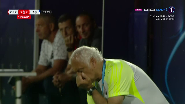 Cum și-a făcut apariția Andrea Mandorlini la primul meci oficial pe banca CFR-ului_2