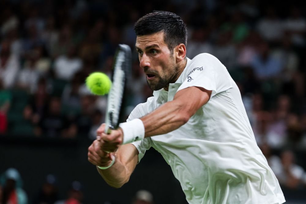 Show în primul set al finalei Wimbledon: Djokovic și Alcaraz au ridicat în picioare spectatorii_9