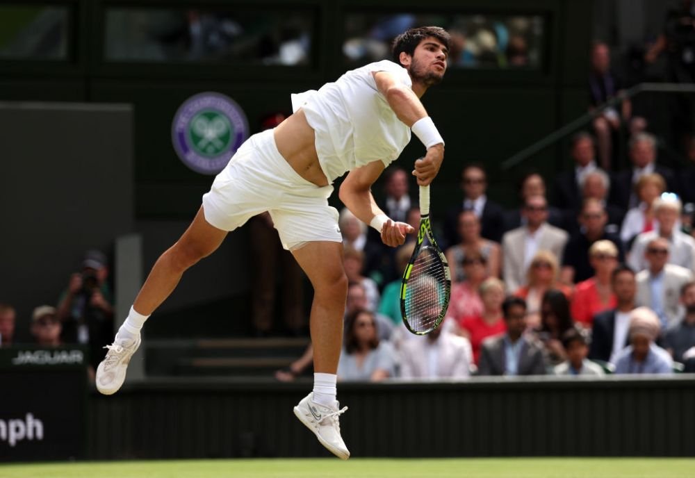 Wimbledon e noul Wembley! Atmosferă explozivă pe Terenul Central, după ce Alcaraz i-a luat set lui Djokovic_4