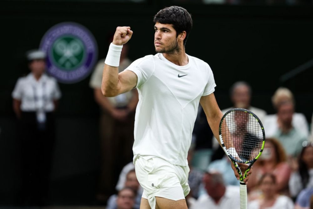 Wimbledon e noul Wembley! Atmosferă explozivă pe Terenul Central, după ce Alcaraz i-a luat set lui Djokovic_15