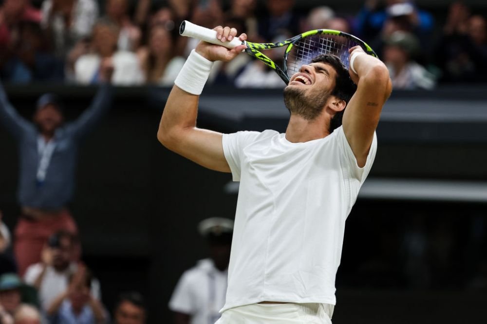 Wimbledon e noul Wembley! Atmosferă explozivă pe Terenul Central, după ce Alcaraz i-a luat set lui Djokovic_25