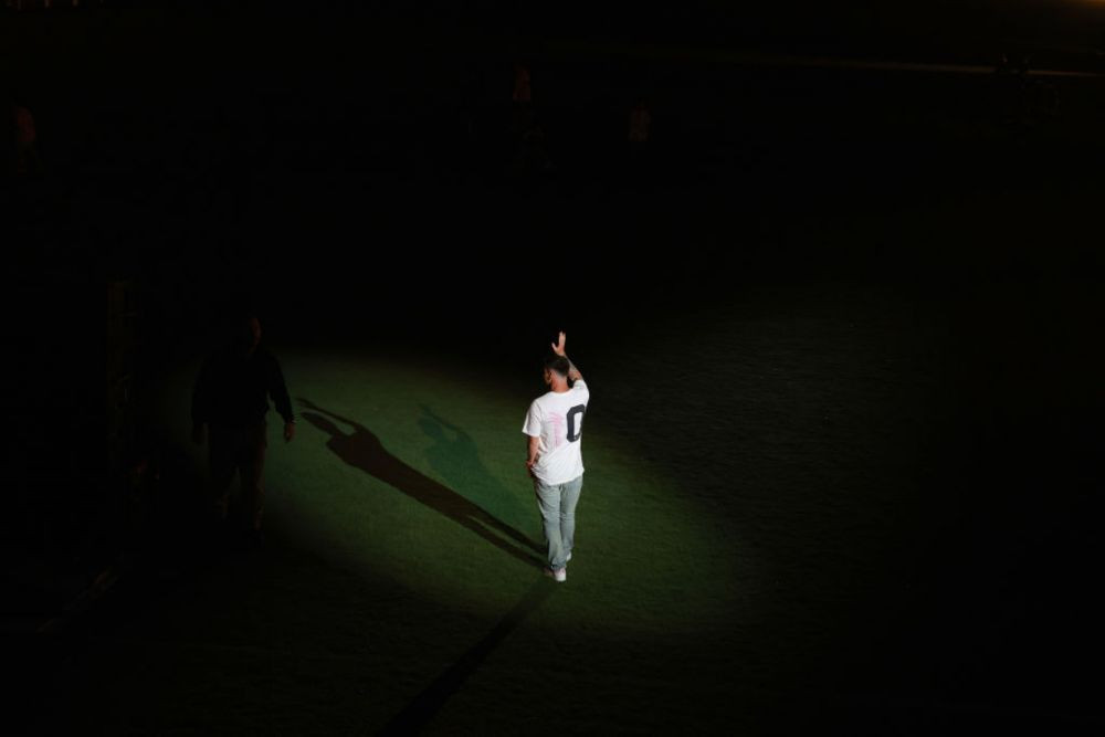 Spectacol total la prezentarea lui Messi și Busquets la Inter Miami! Momentul a fost amânat inițial de o furtună _14