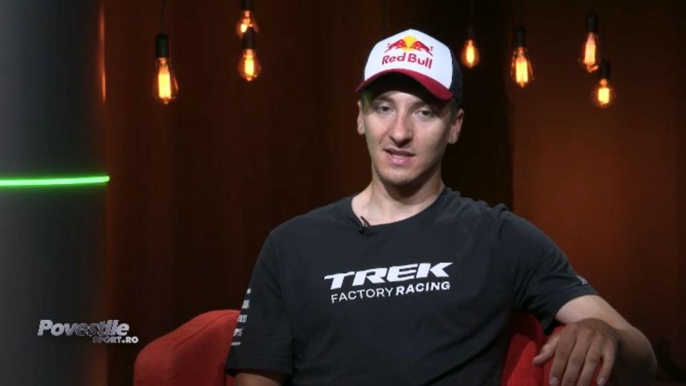 Adrenalină pură cu Vlad Dascălu, campion european la mountain bike. Medaliatul cu aur de la Jocurile Europene a fost invitat la Poveștile Sport.ro_4
