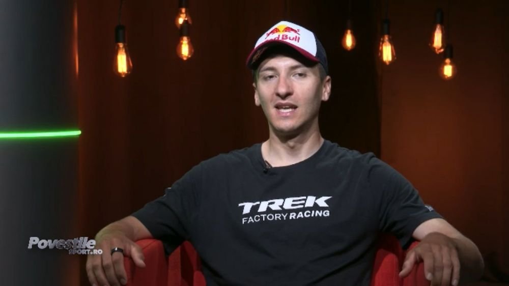 Adrenalină pură cu Vlad Dascălu, campion european la mountain bike. Medaliatul cu aur de la Jocurile Europene a fost invitat la Poveștile Sport.ro_7