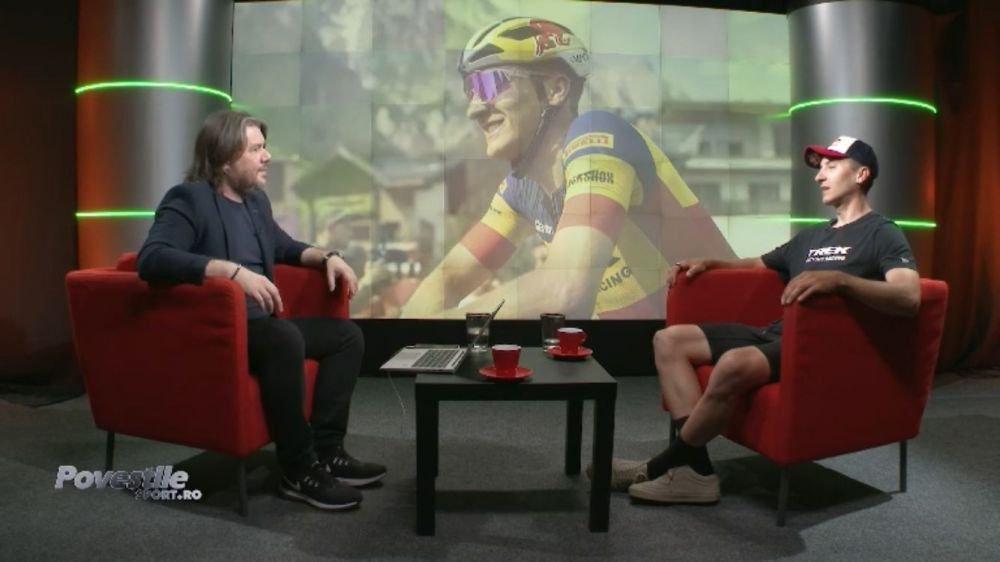 Adrenalină pură cu Vlad Dascălu, campion european la mountain bike. Medaliatul cu aur de la Jocurile Europene a fost invitat la Poveștile Sport.ro_8
