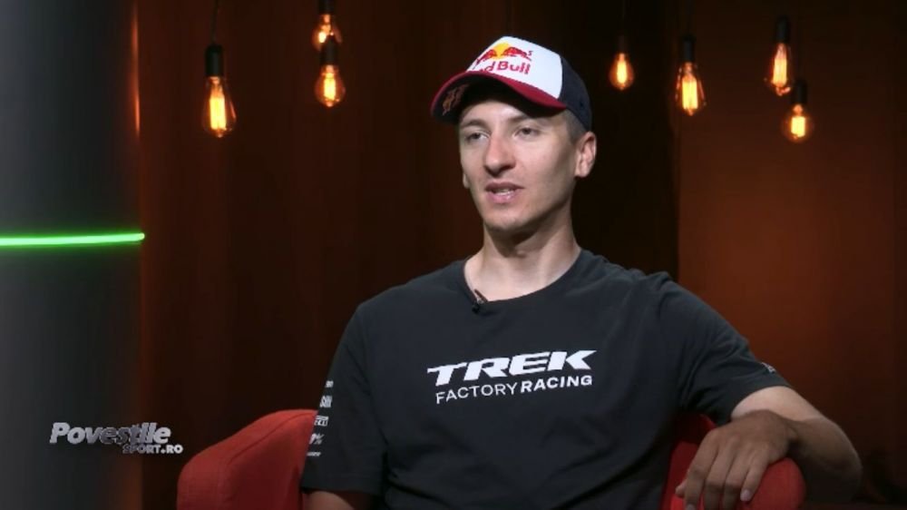 Adrenalină pură cu Vlad Dascălu, campion european la mountain bike. Medaliatul cu aur de la Jocurile Europene a fost invitat la Poveștile Sport.ro_15