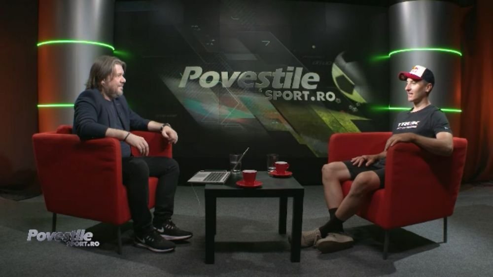 Adrenalină pură cu Vlad Dascălu, campion european la mountain bike. Medaliatul cu aur de la Jocurile Europene a fost invitat la Poveștile Sport.ro_18