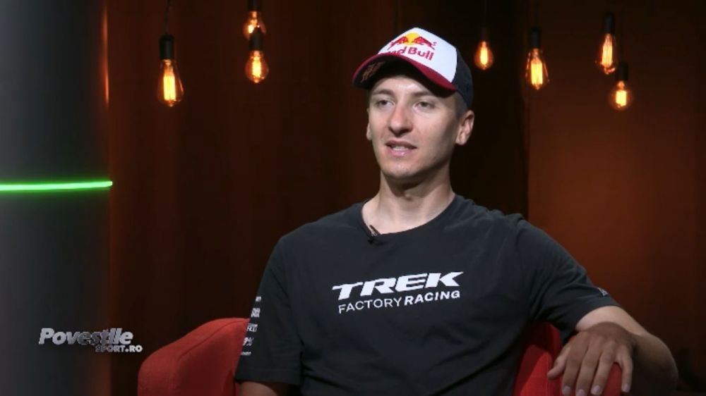 Adrenalină pură cu Vlad Dascălu, campion european la mountain bike. Medaliatul cu aur de la Jocurile Europene a fost invitat la Poveștile Sport.ro_19