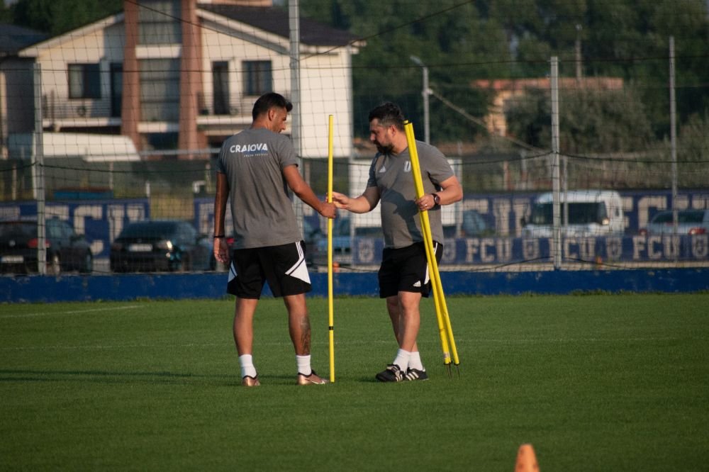 Cu Dică înainte! Imagini de pe primul antrenament condus de piteștean la FCU Craiova_8