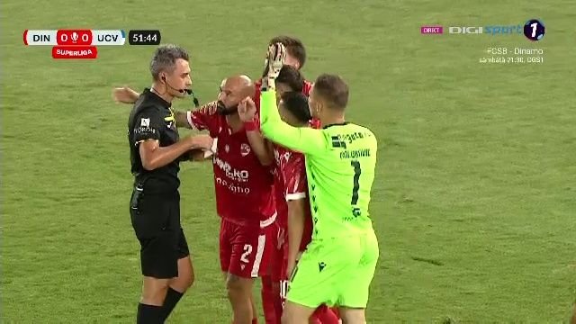 Controversă în Dinamo - Universitatea Craiova! 