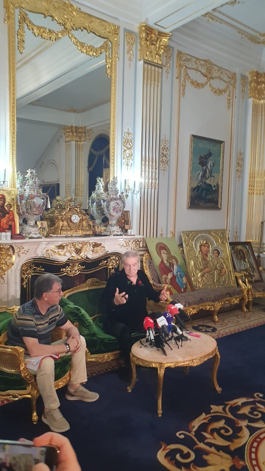 Gigi Becali a tunat înspre CSA Steaua! Conferință-maraton: 