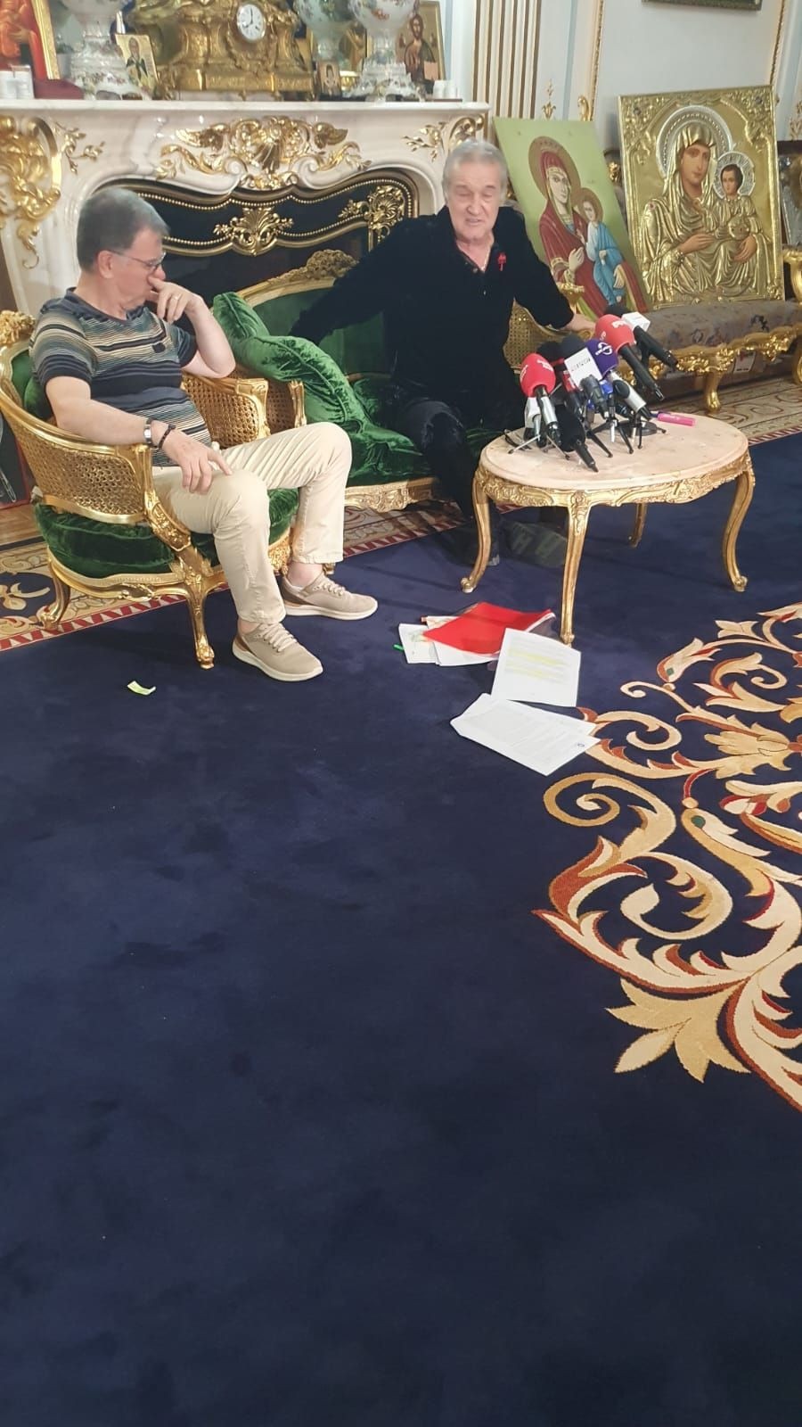 Gigi Becali a tunat înspre CSA Steaua! Conferință-maraton: 