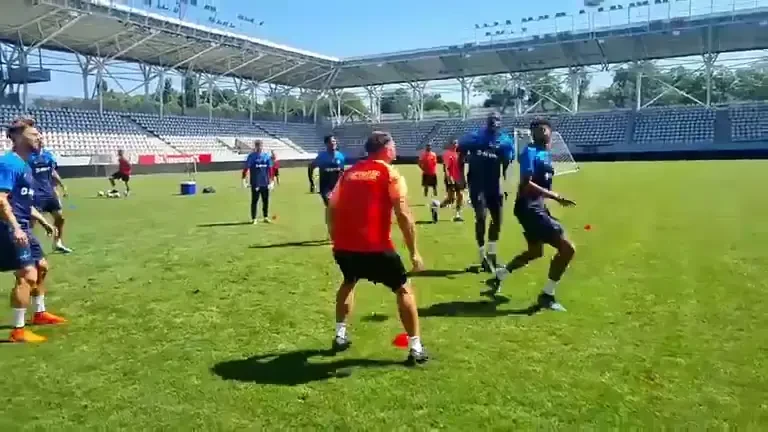 Antrenamentele FCSB-ului &icirc;nainte de meciul cu Dinamo (21.07.2023)