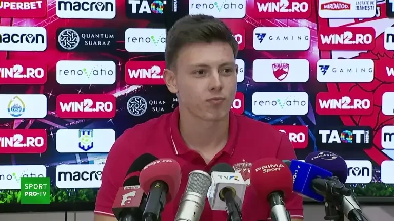 Deniz Giafer, declarații &icirc;nainte de FCSB - Dinamo (21 iulie 2023)