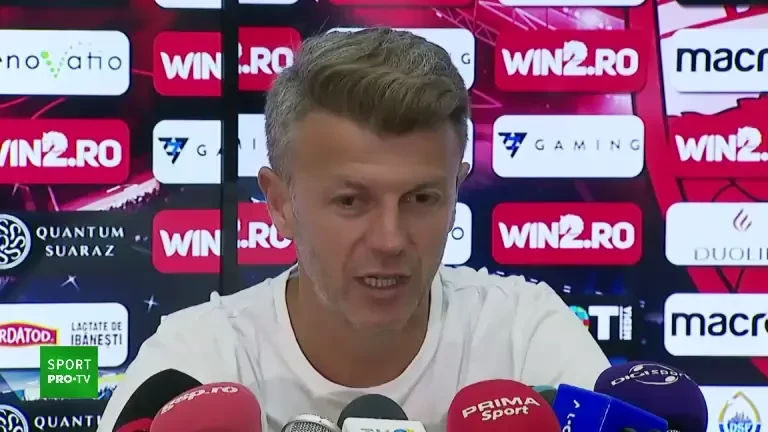 Ovidiu Burcă, declarații &icirc;nainte de FCSB - Dinamo (21 iulie 2023)