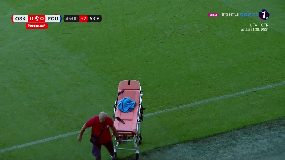 Momente jenante la Sfântu Gheorghe! Accidentat, Rodriguez a fost dat jos de pe targă, deoarece nu a putut fi urcată în ambulanță_10