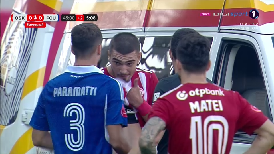 Momente jenante la Sfântu Gheorghe! Accidentat, Rodriguez a fost dat jos de pe targă, deoarece nu a putut fi urcată în ambulanță_11