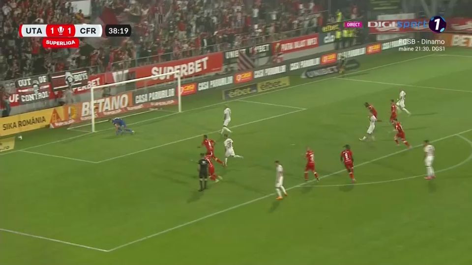 UTA Arad - CFR Cluj 1-3 | Echipa lui Mandorlini, lider provizoriu în Superligă, după o nouă victorie convingătoare_6