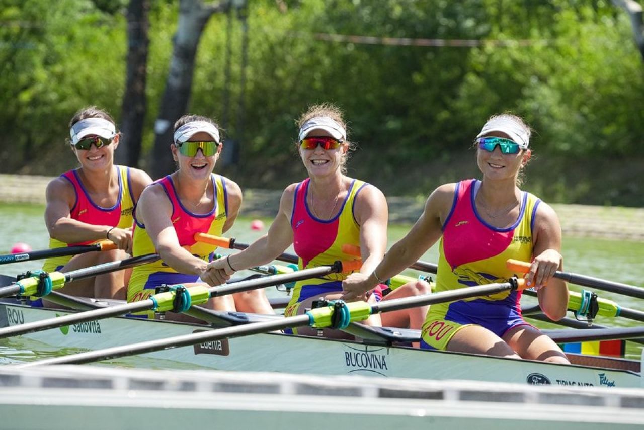 AUR pentru România la Campionatele Mondiale de canotaj! Fetele din barca de patru vâsle au făcut spectacol_4