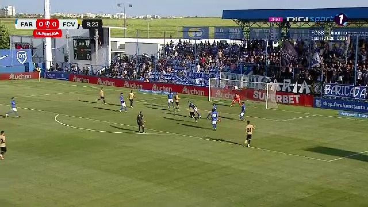 Farul - FC Voluntari 4-1. Ionuț Larie, omul meciului de la Ovidiu. Hagi ia trei puncte după ce oaspeții au deschis scorul_3