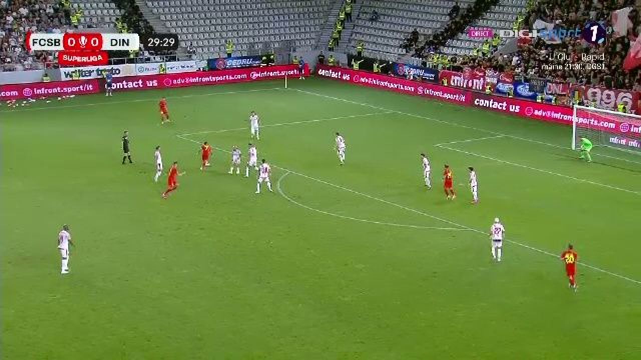 Rachetă pe Arc! Florinel Coman, gol de generic în FCSB - Dinamo_1