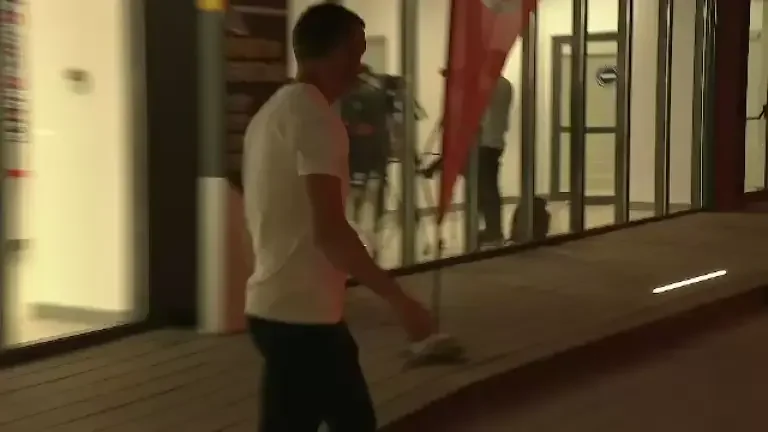 Mihai Stoica, la plecarea de la Arcul de Triumf, după FCSB - Dinamo 2-1