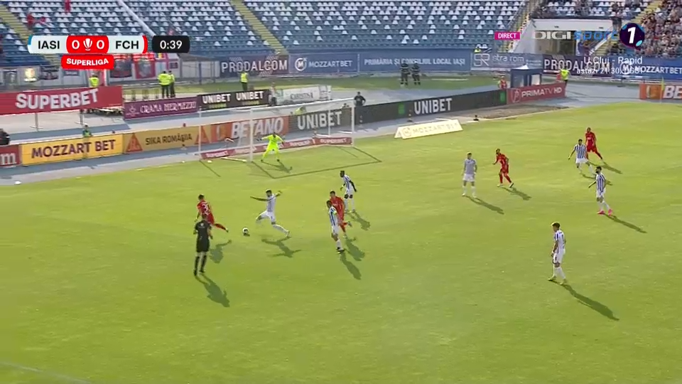 Poli Iași - FC Hermannstadt 1-3 | Victorie categorică a oaspeților, moldovenii rămân fără puncte în Superligă_2