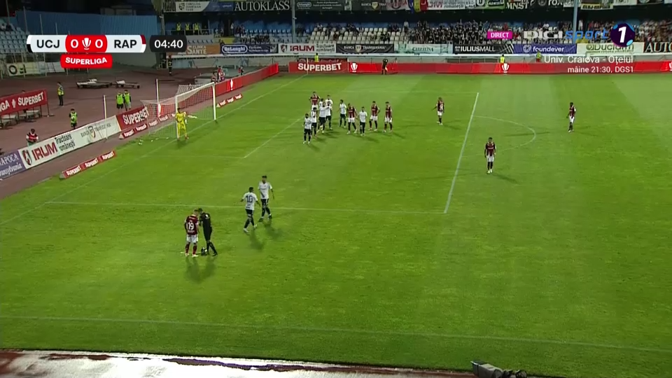 'U' Cluj - Rapid București 0-3 | Victorie fără emoții pentru giuleșteni, după o evoluție solidă_2