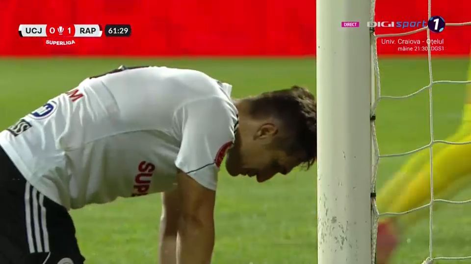 'U' Cluj - Rapid București 0-3 | Victorie fără emoții pentru giuleșteni, după o evoluție solidă_5