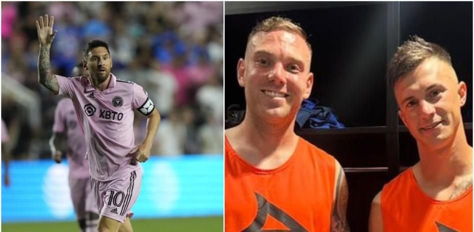 Cum a reușit Lionel Messi să &icirc;mpace doi jucători de la adversari care s-au luptat pentru tricoul său. Imaginea virală