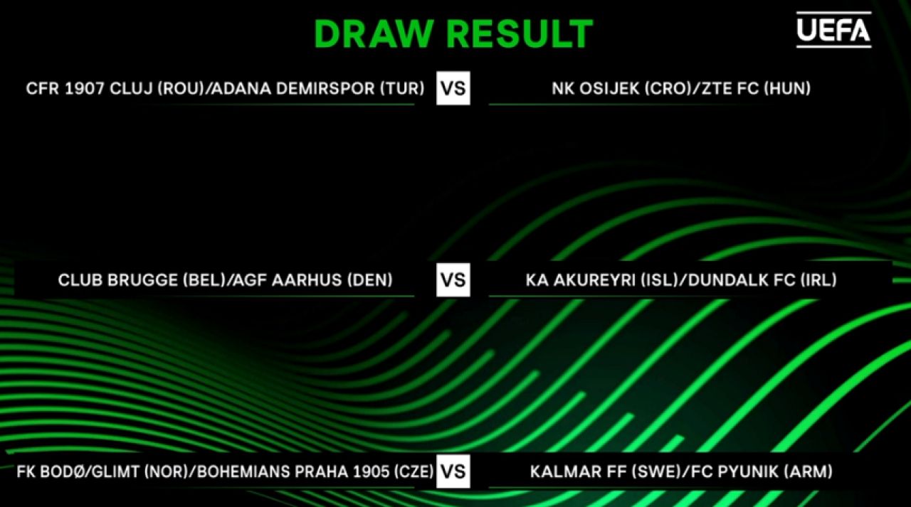 Adversarii românilor în turul trei preliminar Conference League. Cu cine joacă FCSB, Farul, Sepsi și CFR dacă se califică_6