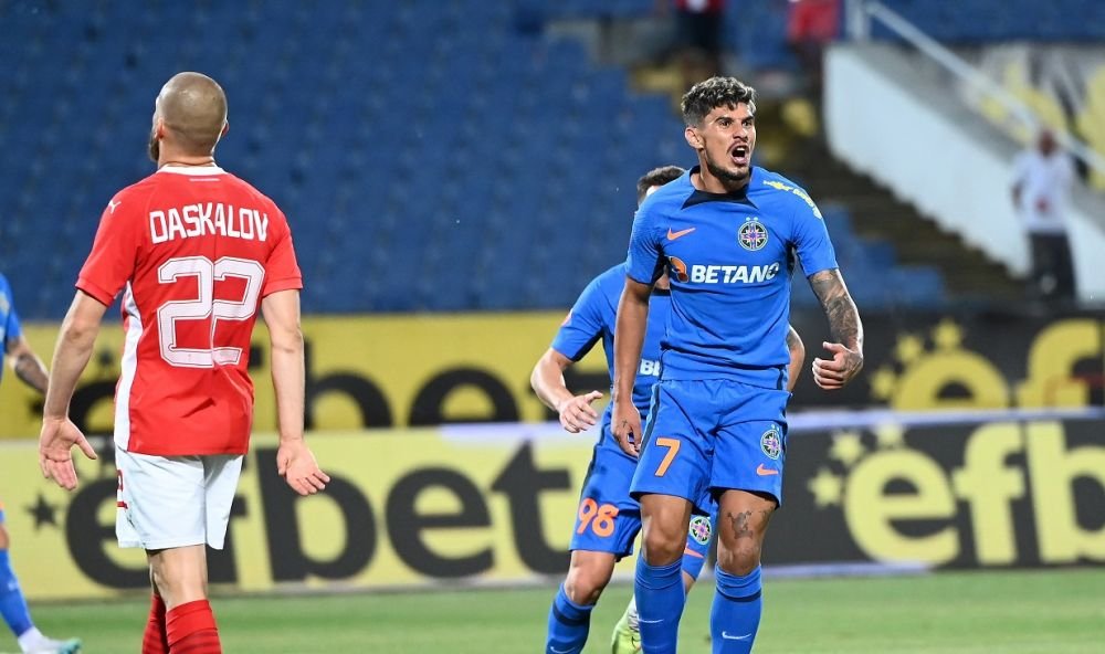 CSKA 1948 Sofia - FCSB 0-1. Victorie scurtă în Bulgaria: Florinel Coman, din nou decisiv!_6