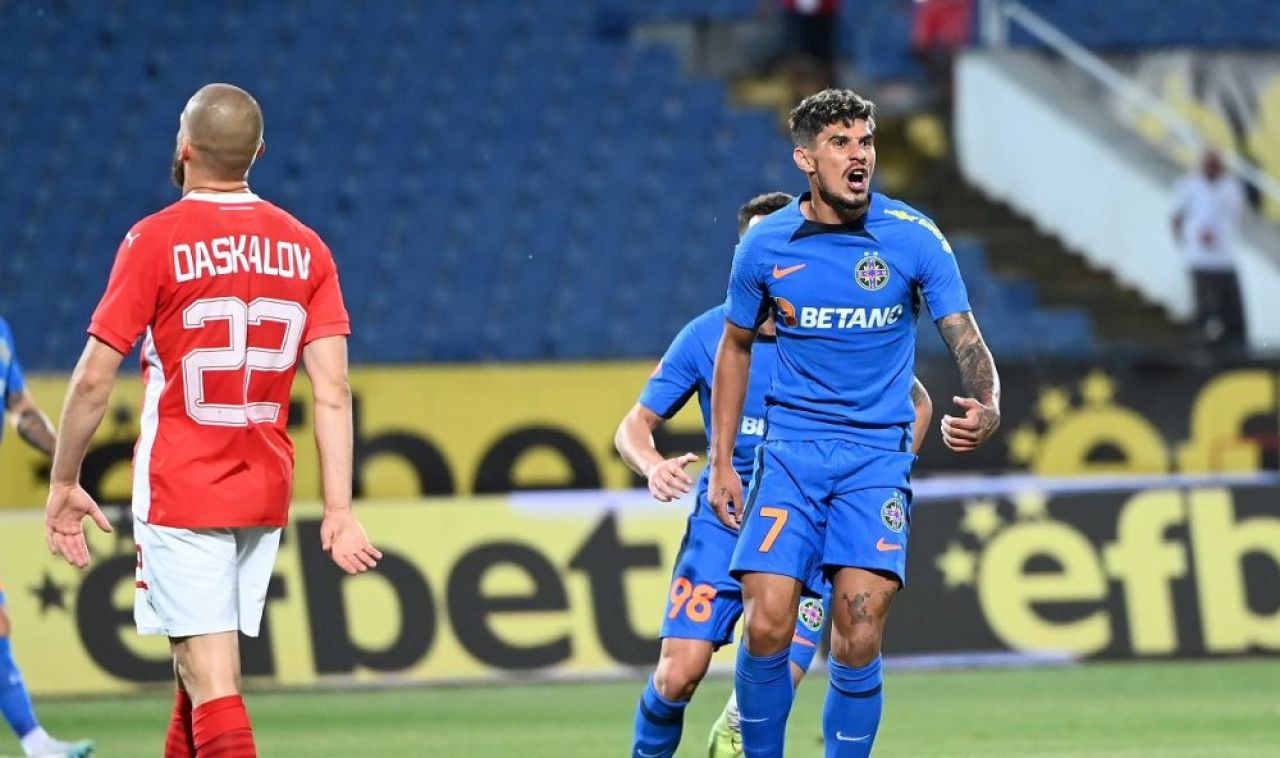 CSKA 1948 Sofia - FCSB 0-1. Victorie scurtă în Bulgaria: Florinel Coman, din nou decisiv!_6