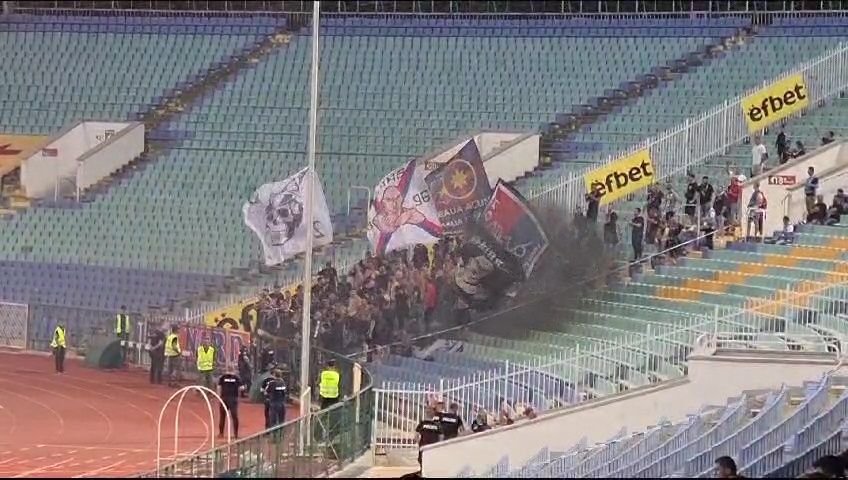 Galeria FCSB, provocată în Bulgaria. Ce au scandat fanii lui CSKA 1948 Sofia_7