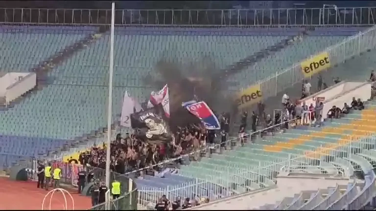 Galeria FCSB la Sofia pentru meciul cu CSKA 1948