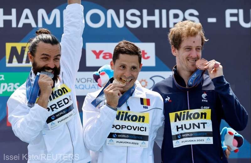 Celălalt Popovici a luat aurul la Campionatele Mondiale de natație de la Fukuoka! Constantin Popovici, campion mondial în premieră_8