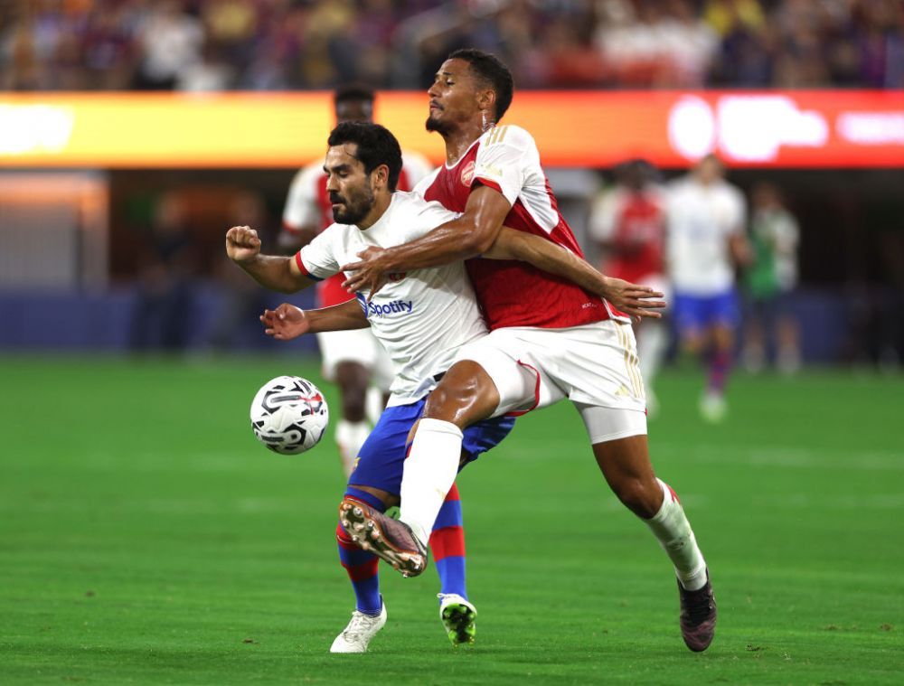 Arsenal, 'manita' cu Barcelona în primul amical al verii pentru catalani! Xavi s-a enervat: „Jucau finala Champions League ei!” _7