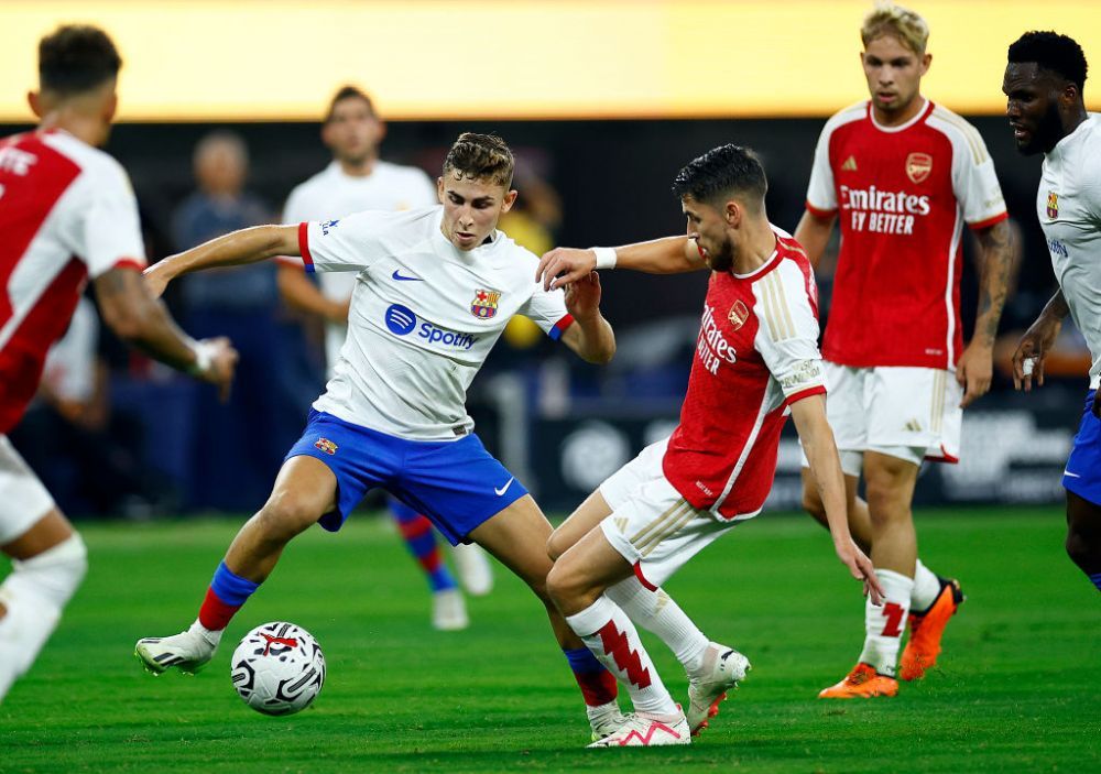 Arsenal, 'manita' cu Barcelona în primul amical al verii pentru catalani! Xavi s-a enervat: „Jucau finala Champions League ei!” _9