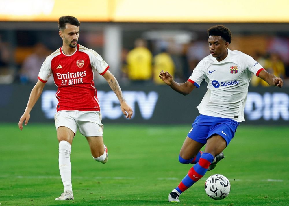 Arsenal, 'manita' cu Barcelona în primul amical al verii pentru catalani! Xavi s-a enervat: „Jucau finala Champions League ei!” _10