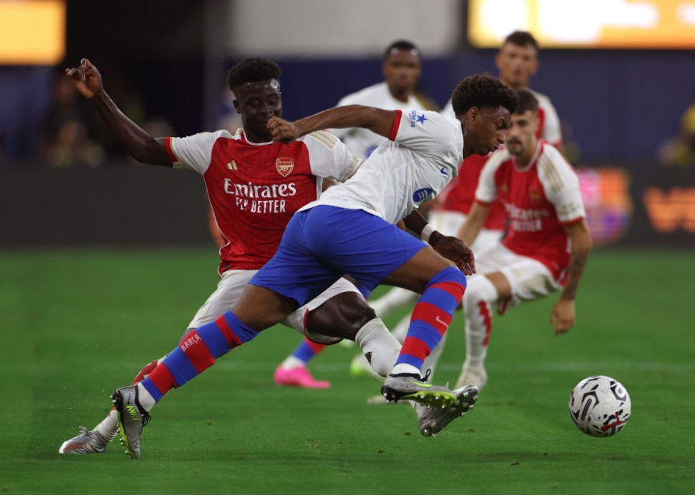 Arsenal, 'manita' cu Barcelona în primul amical al verii pentru catalani! Xavi s-a enervat: „Jucau finala Champions League ei!” _12