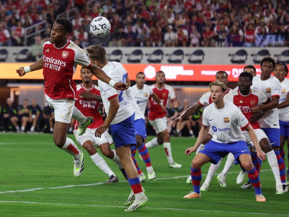 Arsenal, 'manita' cu Barcelona în primul amical al verii pentru catalani! Xavi s-a enervat: „Jucau finala Champions League ei!” _13
