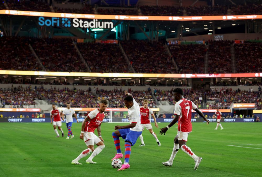 Arsenal, 'manita' cu Barcelona în primul amical al verii pentru catalani! Xavi s-a enervat: „Jucau finala Champions League ei!” _15