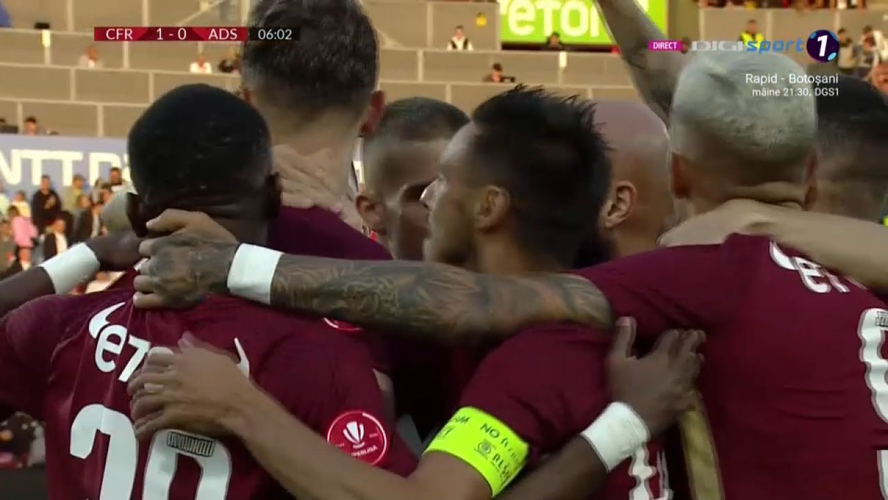 CFR Cluj - Adana Demirspor 1-1 | Rezultat pozitiv pentru primul meci în Conference League, calificarea se joacă în Turcia_4