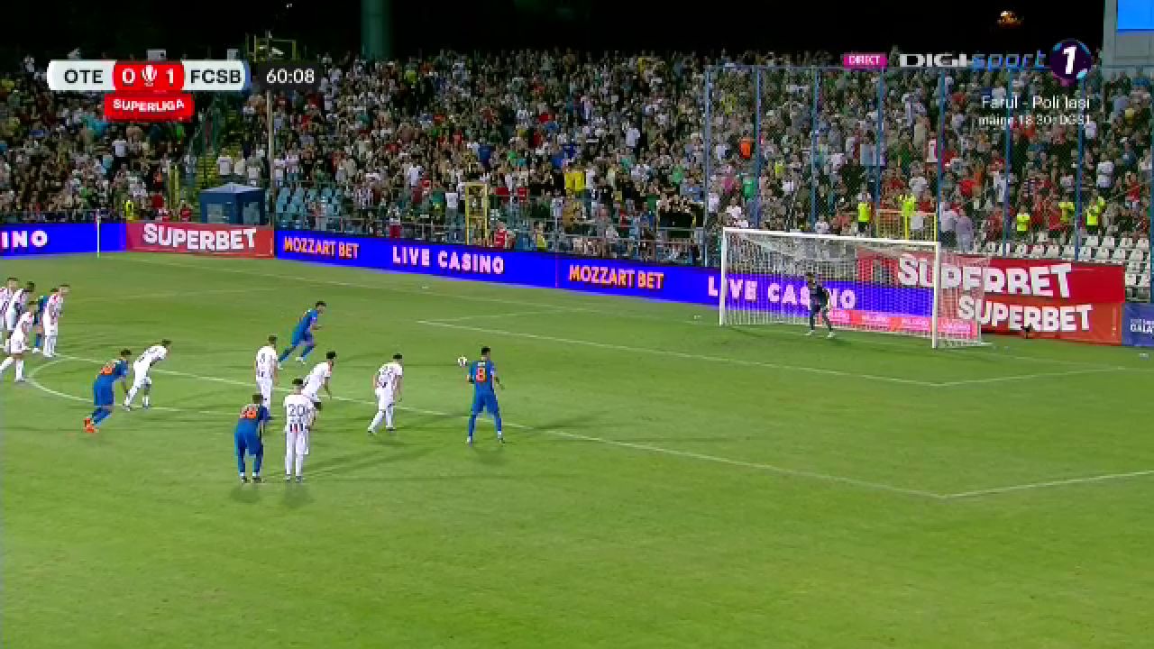 S-a dus norocul! Coman a ratat un penalty după ce VAR-ul a intervenit în Oțelul - FCSB_5