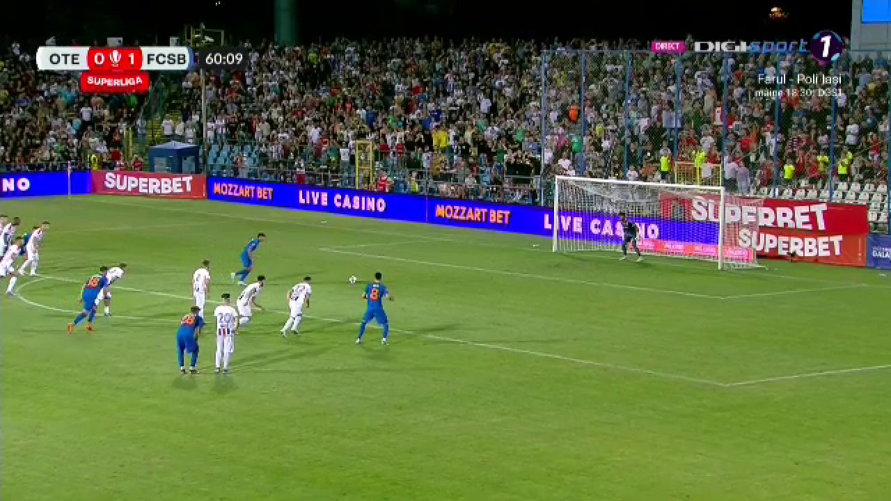 S-a dus norocul! Coman a ratat un penalty după ce VAR-ul a intervenit în Oțelul - FCSB_6